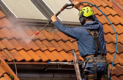 Démoussage et hydrofuge de toiture à Beaubray